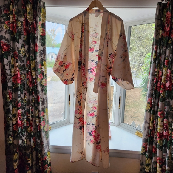 Cotton Kimono Robe - Picture 10 of 14